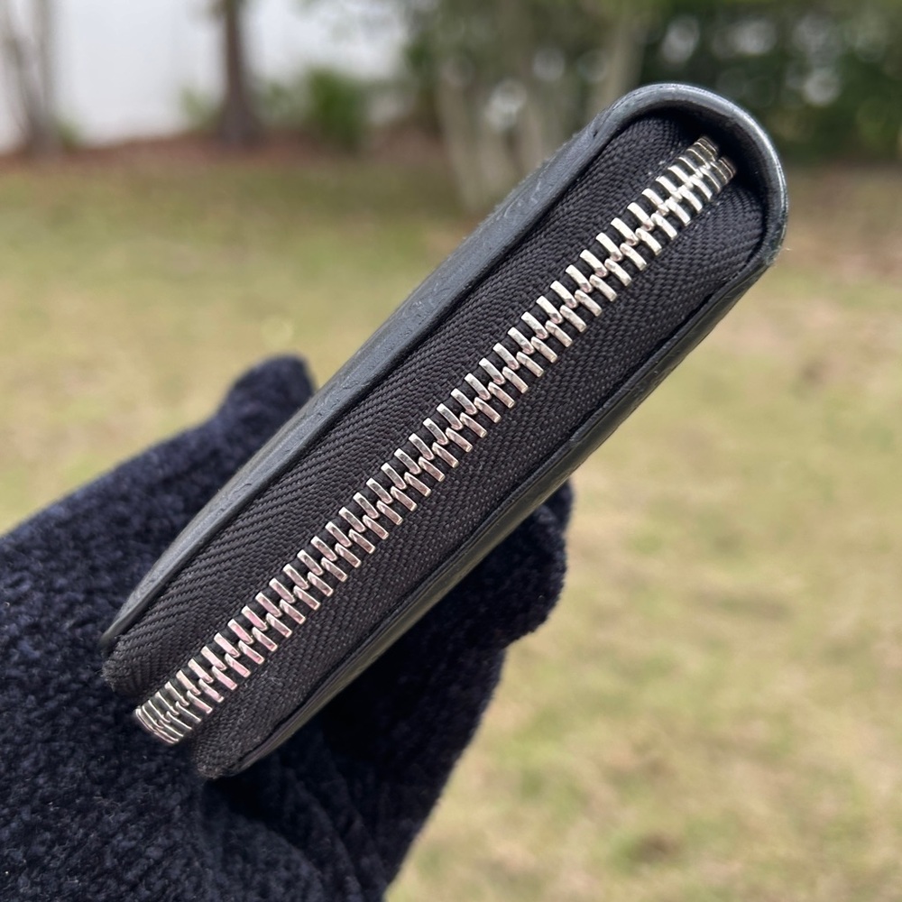 Gucci leather zip-around long wallet - Picture 12 of 13